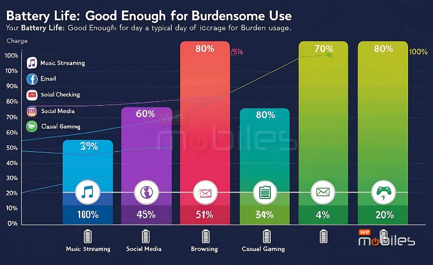 Battery Life: Good Enough for Burdensome Use